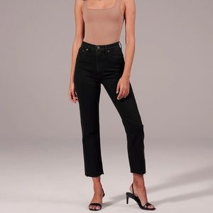 Abercrombie Ankle Straight Ultra Highrise